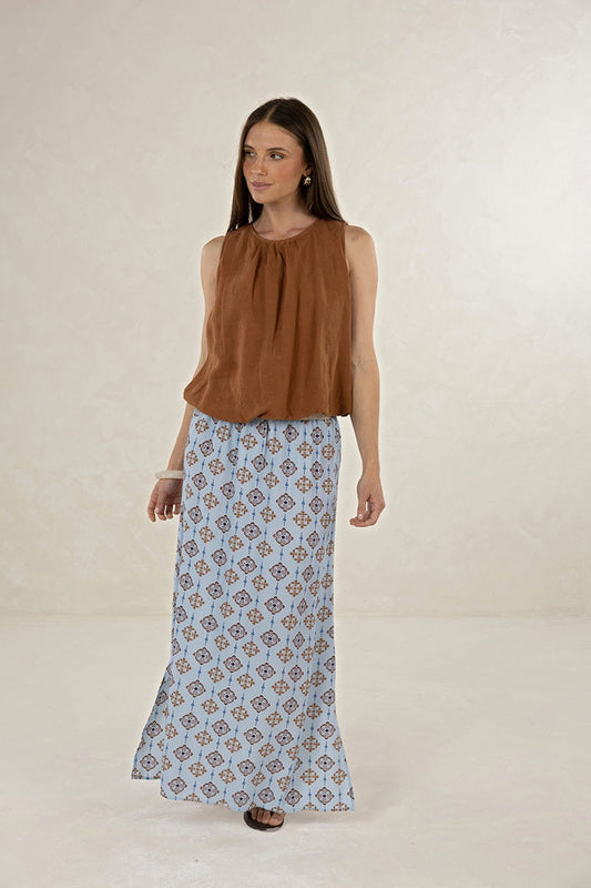 Samara Top / Tobacco
