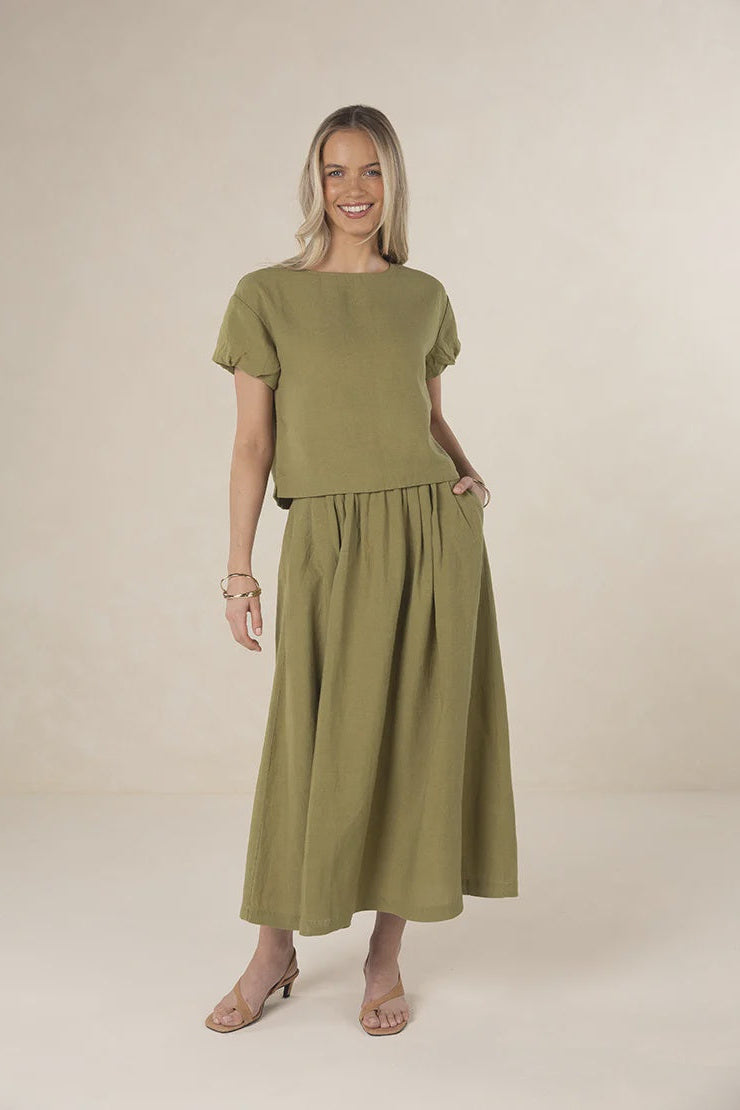 Sola Skirt / Olive