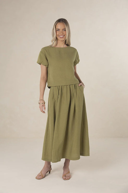 Sola Skirt / Olive