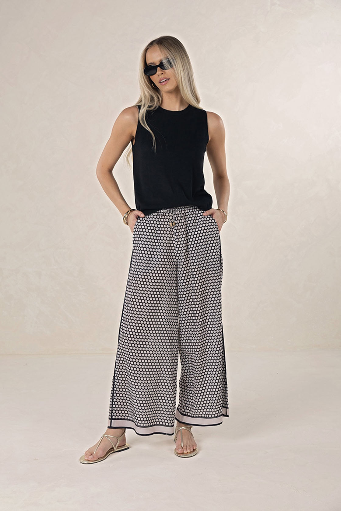 Hexi Pant / Black-Crea