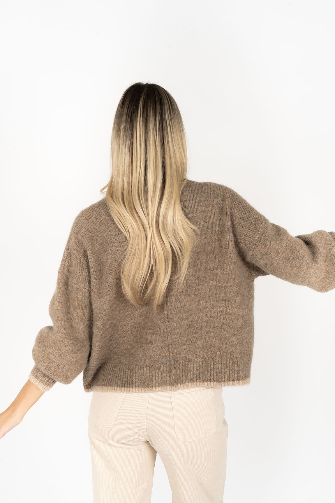 Romi cardi / Haze-Cream
