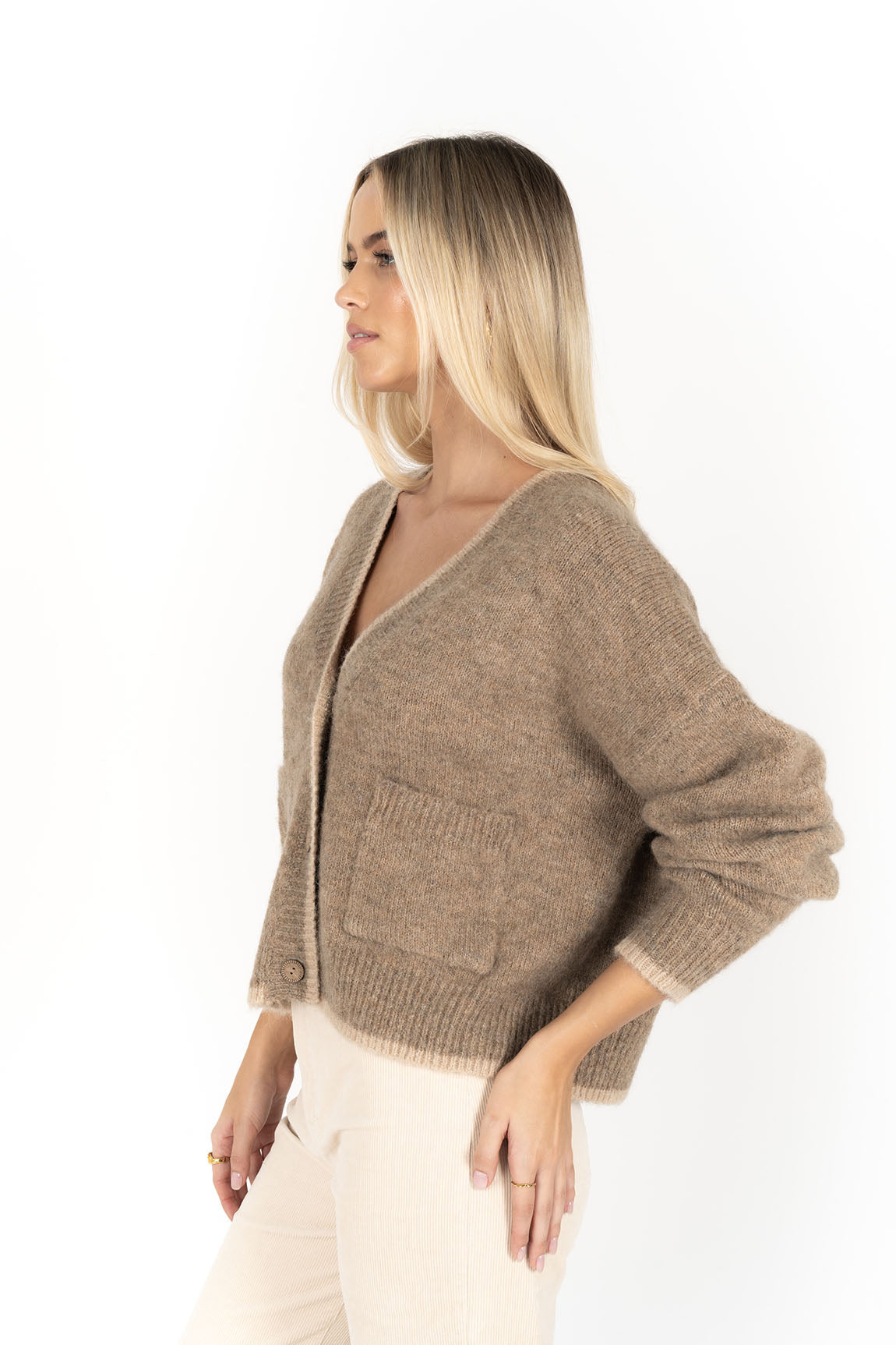 Romi cardi / Haze-Cream