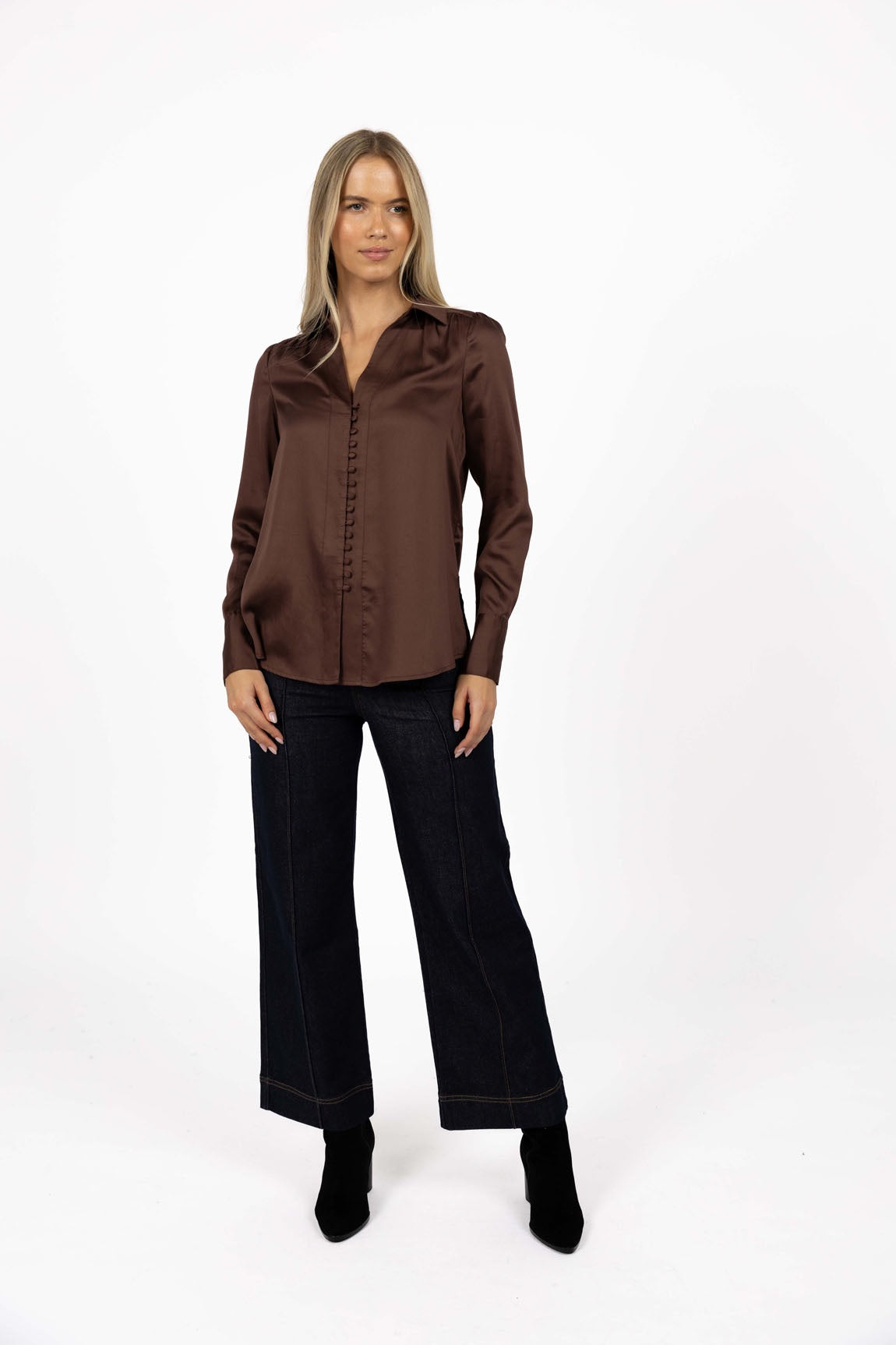 Poppy Shirt / Cocoa