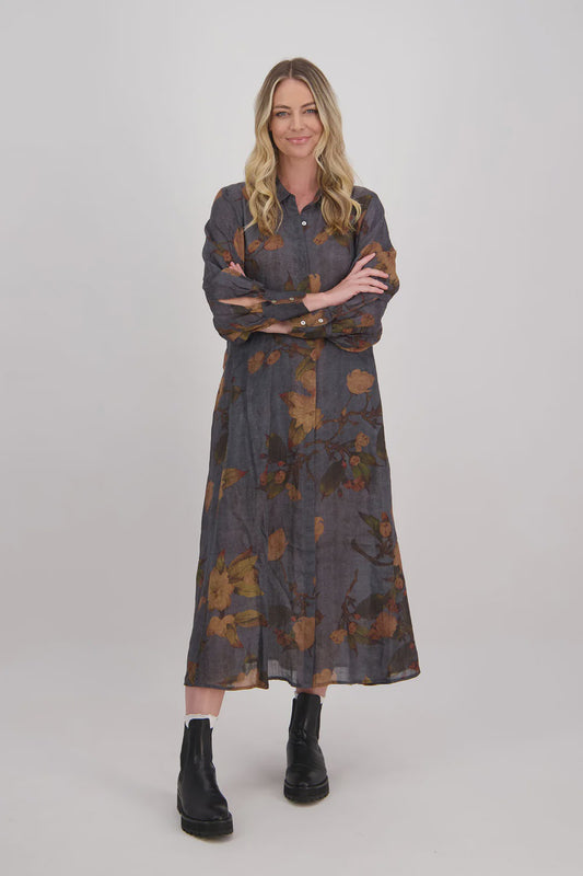 Hollie Dress/Petrol Floral