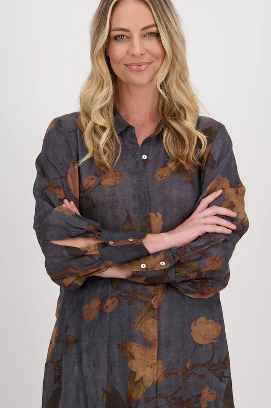 Hollie Dress/Petrol Floral