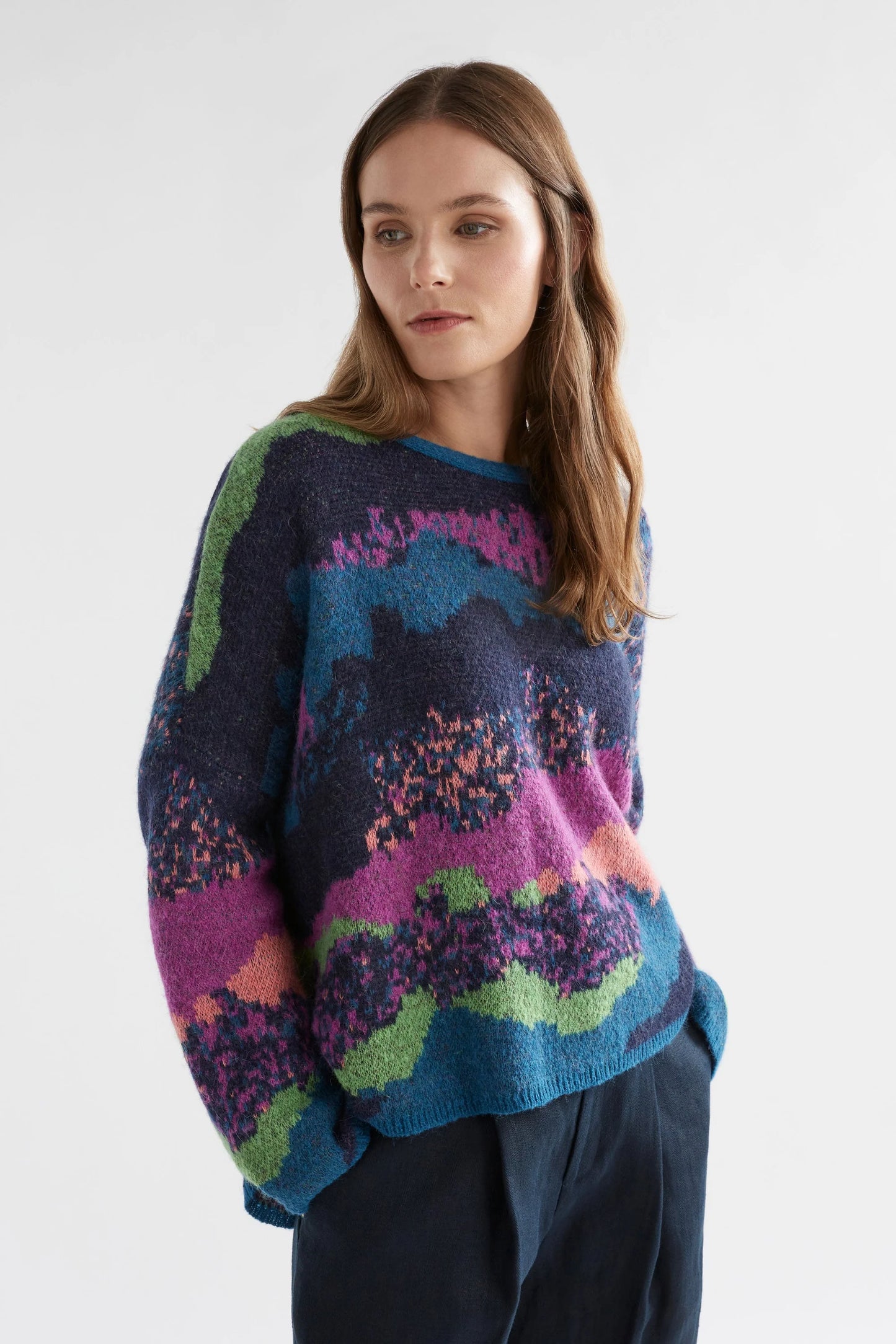 Sprache Sweater / Multi Jacquard