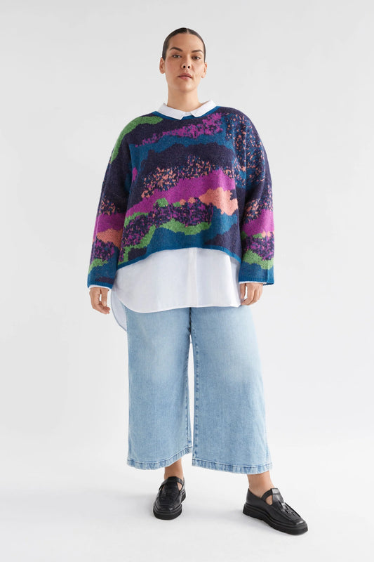 Sprache Sweater / Multi Jacquard