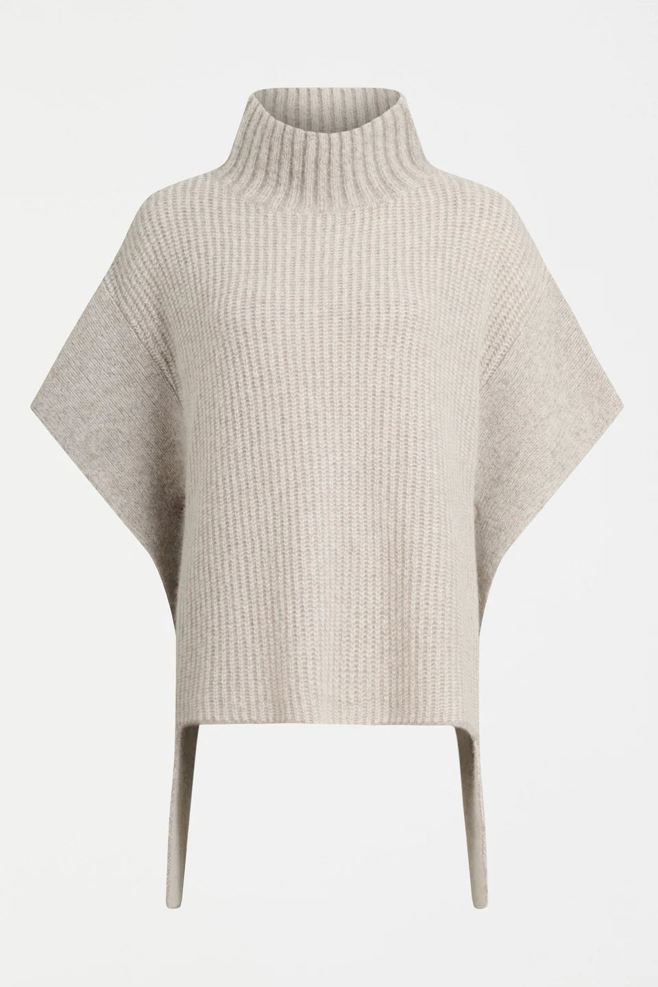 Aleph Poncho / Oatmeal Melange