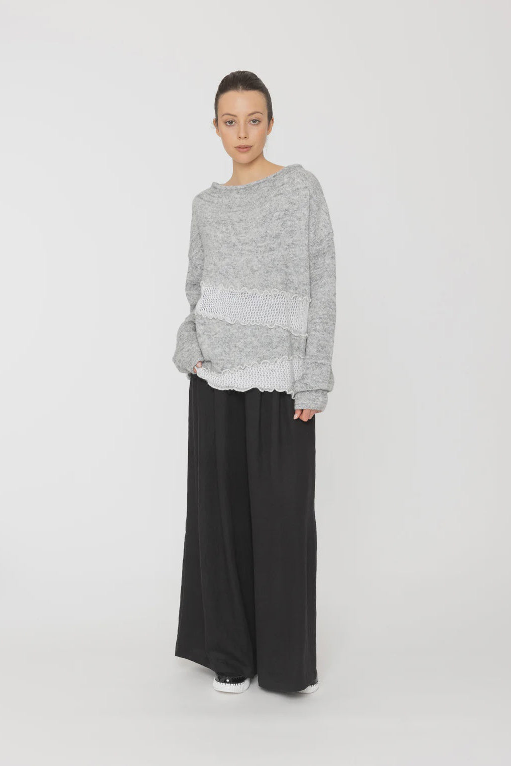Flor Top / Grey Marl