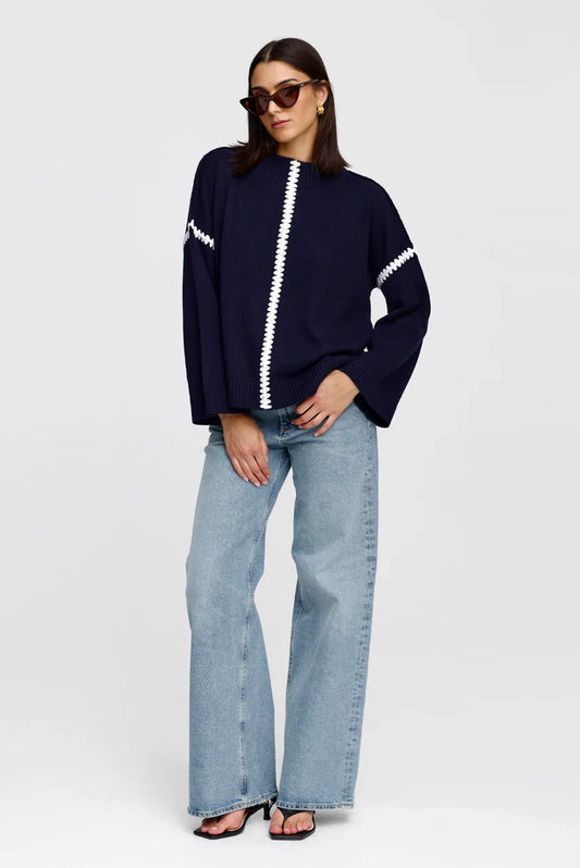 Lottie Knit / Midnight