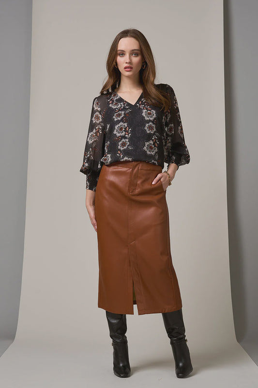 Theodora Blouse / Black Multi