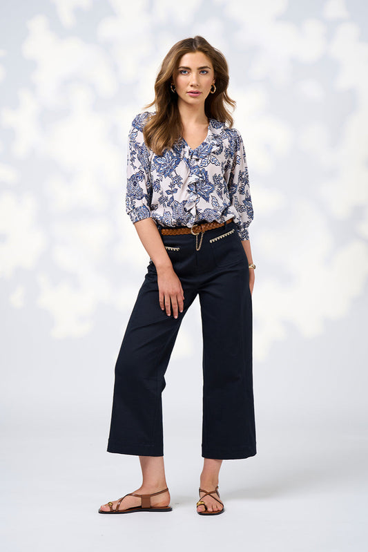 Indie Blouse / Bone Multi
