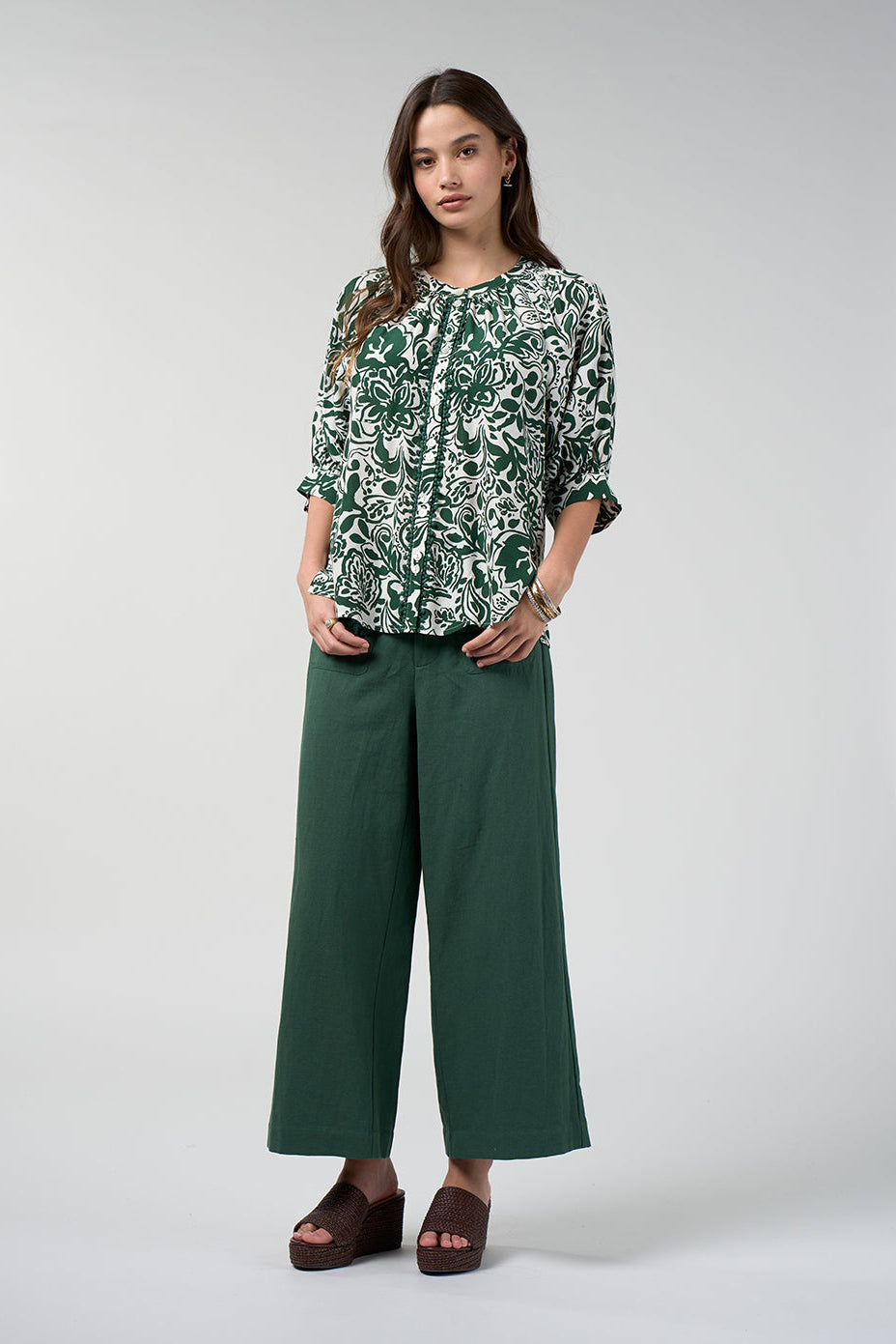 Navi Pant / Jungle Green