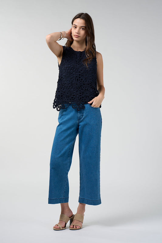 Meera Top / Indigo