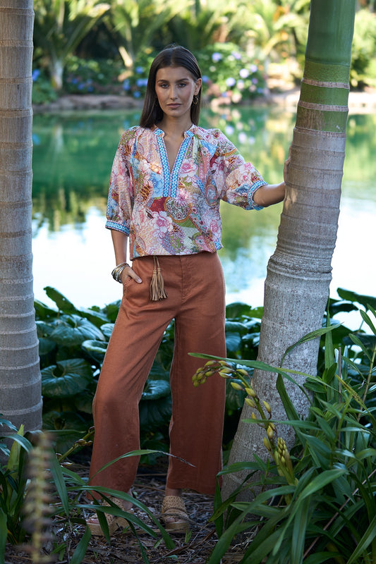 Dalia Blouse / Multi