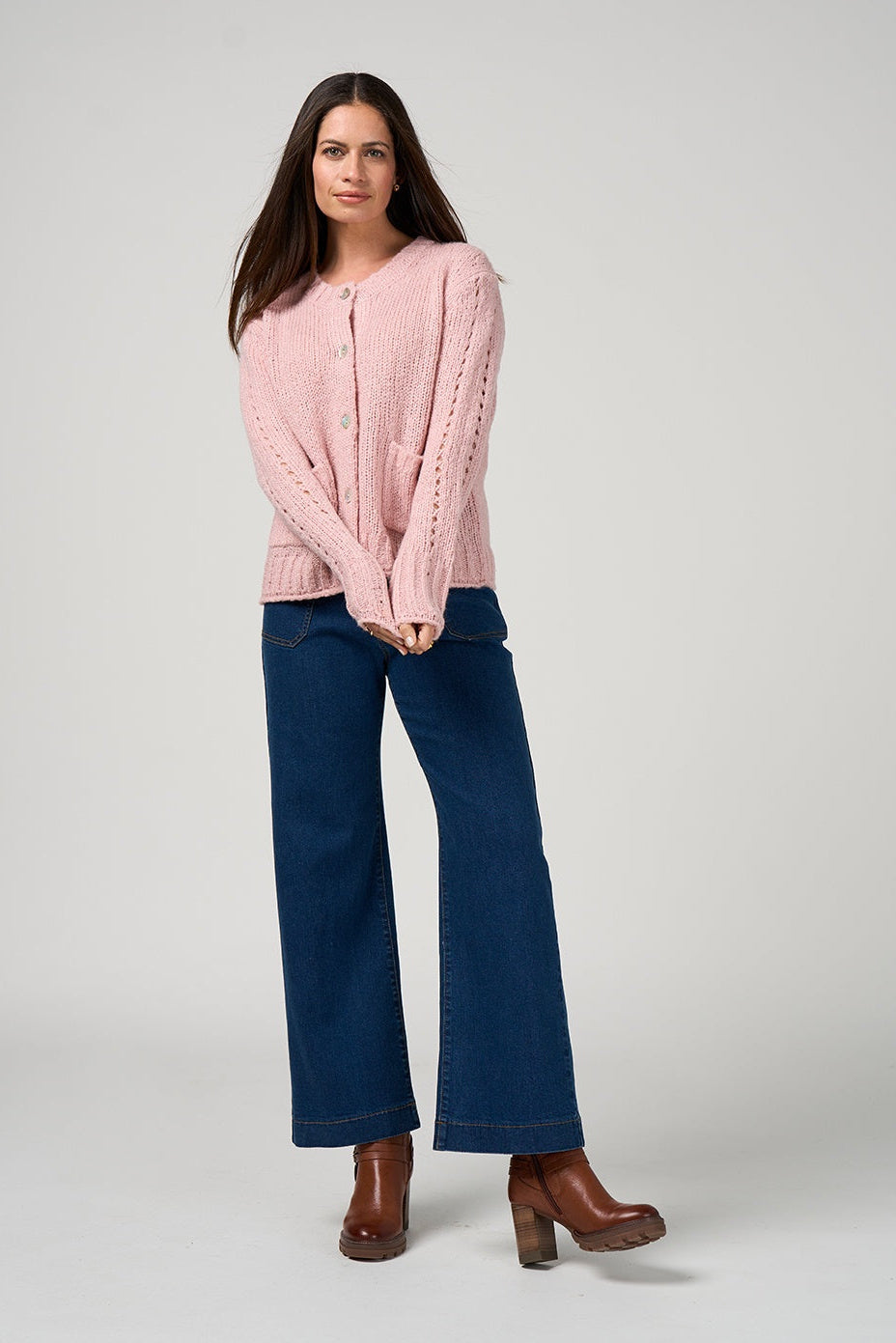 Tilly Cardi / Blush