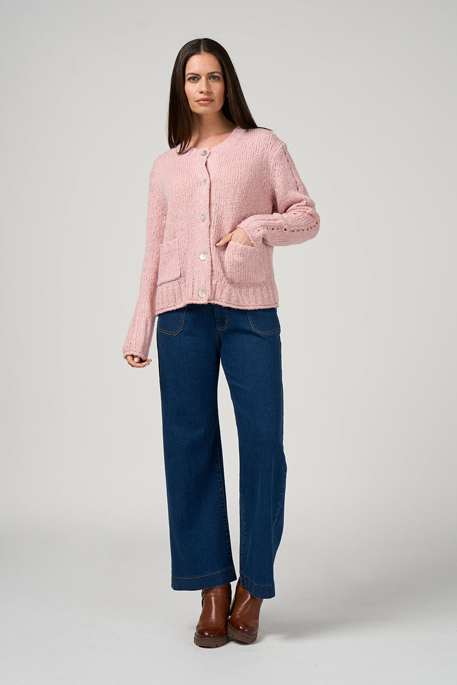 Tilly Cardi / Blush
