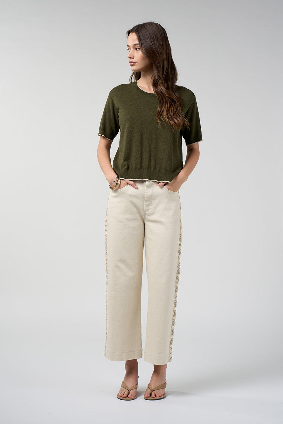 Maha Tee / Olive