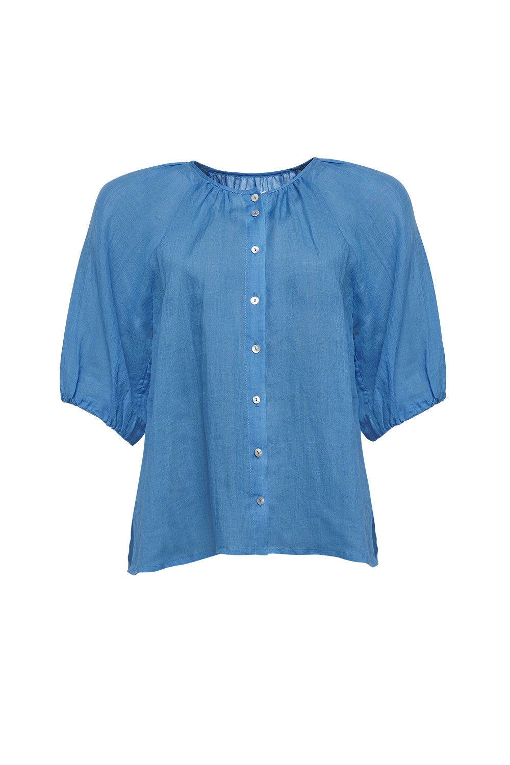 Colourwheel blouse/Azure