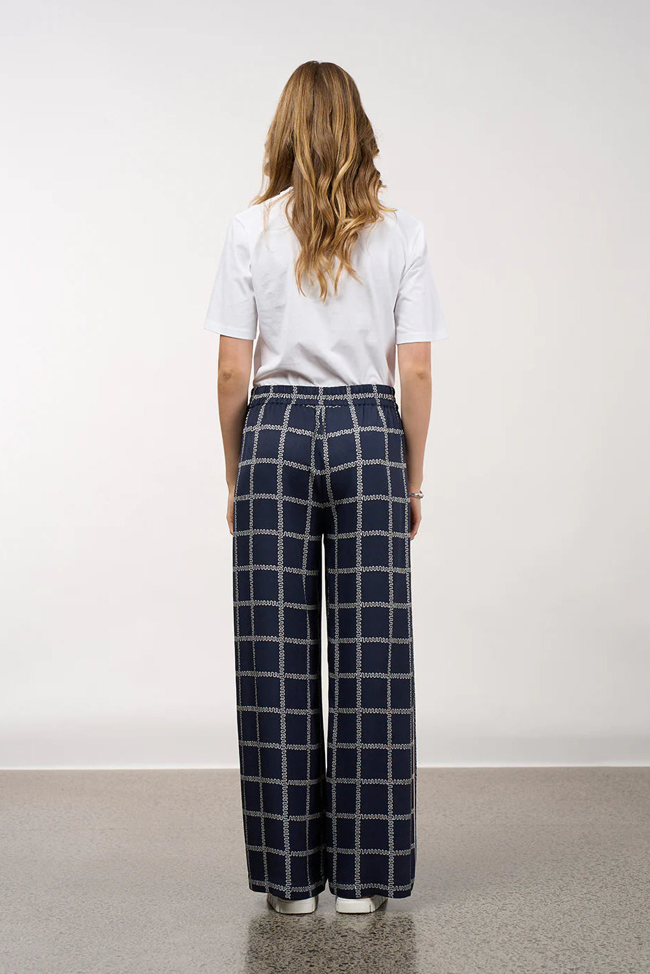 Lyrical Pant / Navy Bone