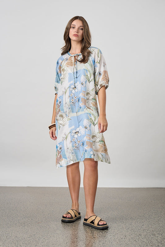 Melody Dress / Sage Multi