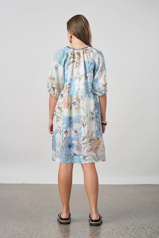 Melody Dress / Sage Multi
