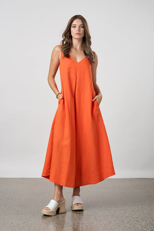 Eclipse Maxi Dress / Mandarin