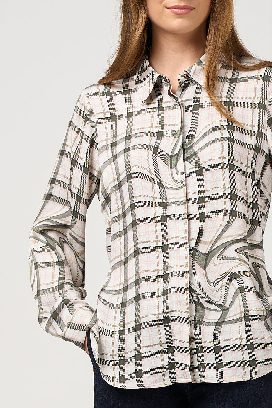 Illusion Shirt / Pumice Multi