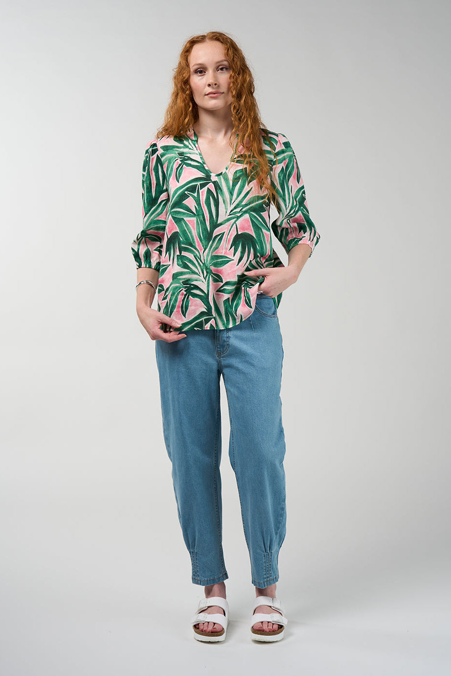 Frond Top / Emerald Multi