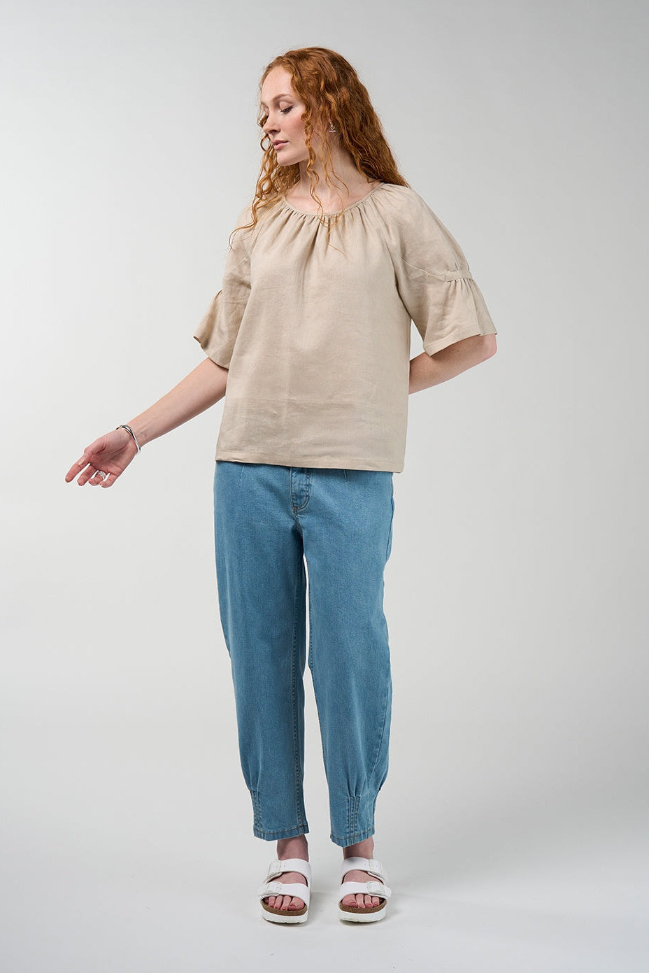Cove Blouse / Stone