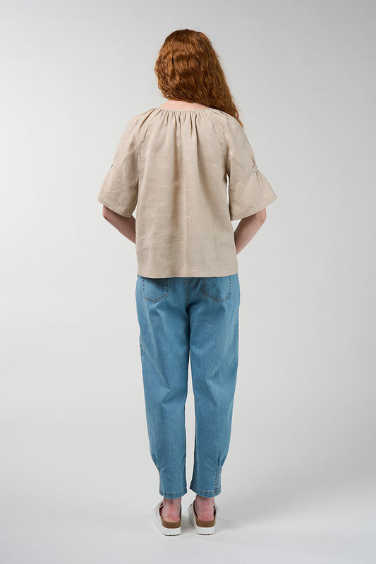 Cove Blouse / Stone