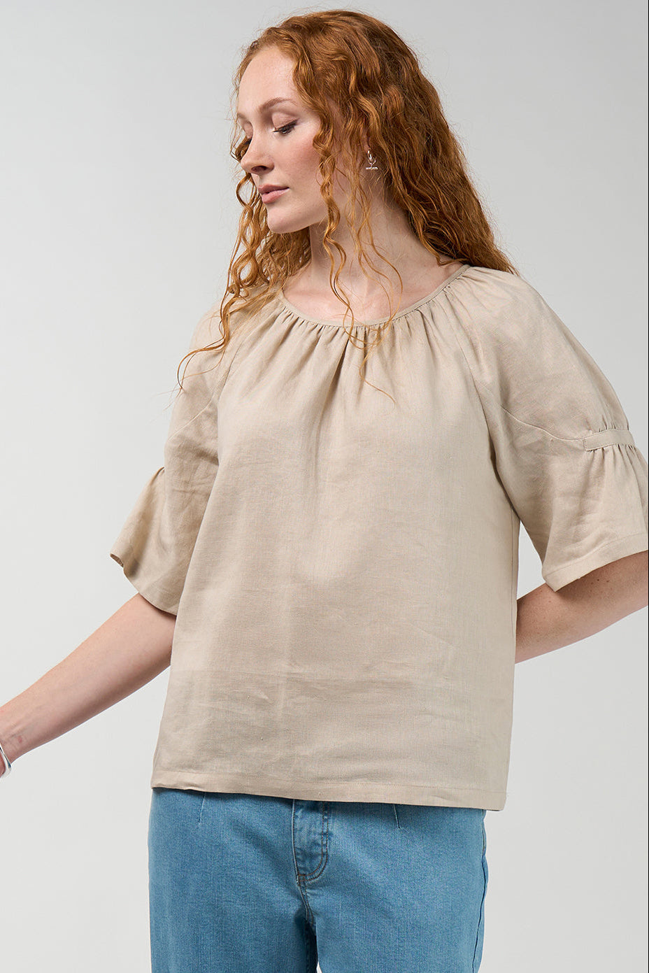 Cove Blouse / Stone