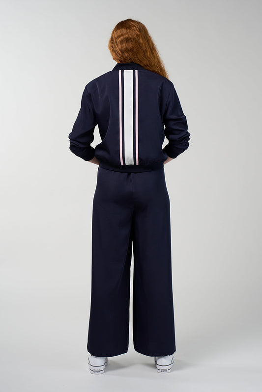 Contour Jacket / Navy-White
