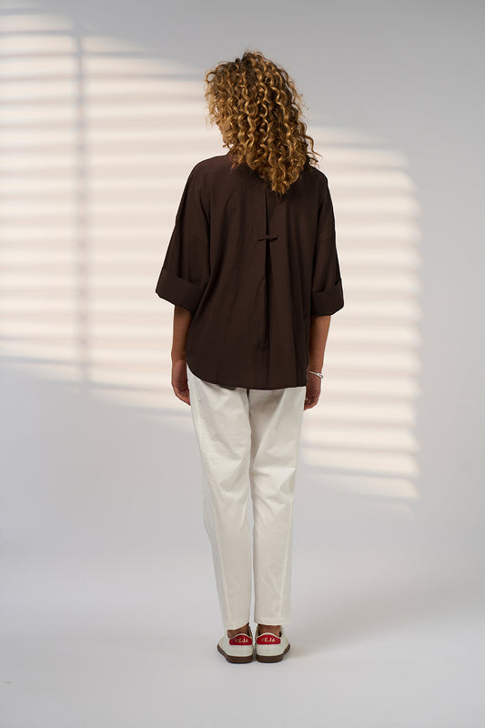 Marina Pant / Silk White