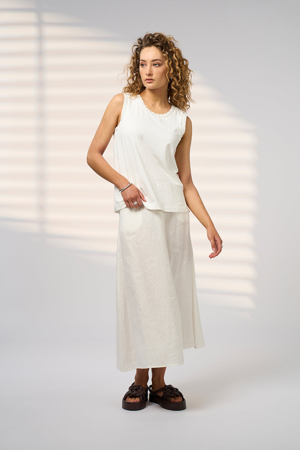 Esplanade Tank / Silk White