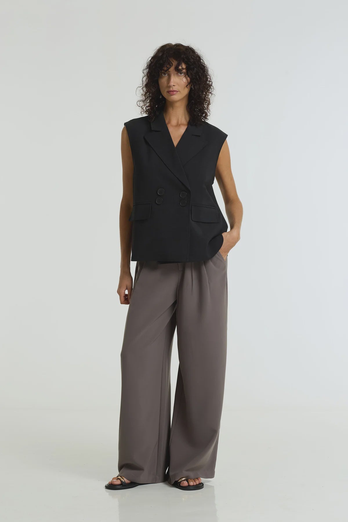 Marco Pant / Charcoal-Black