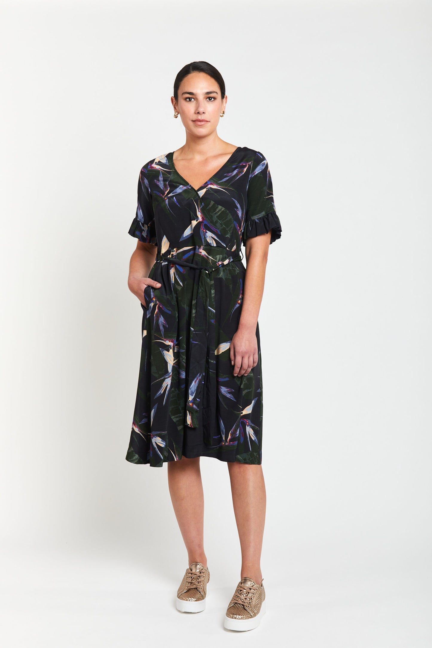 Paradise Shift Dress / Multi