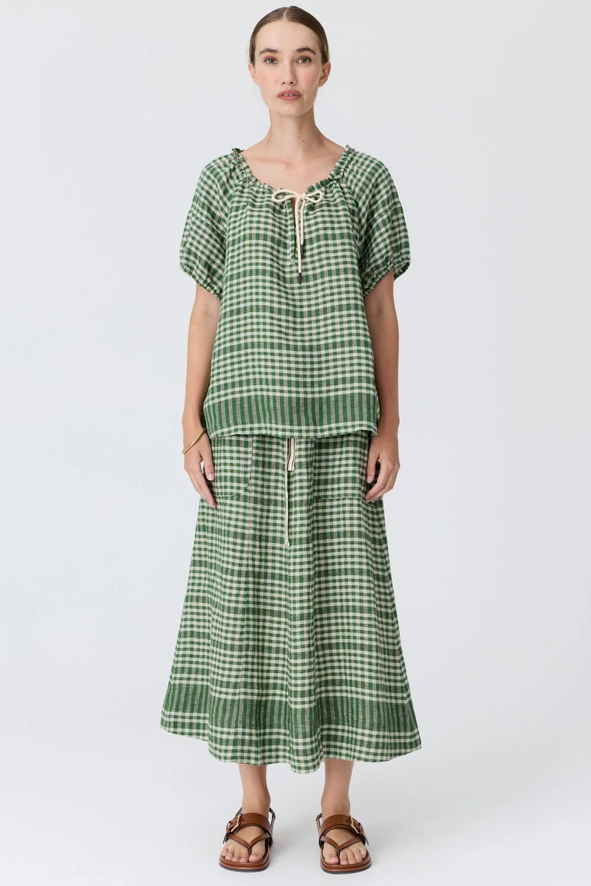 Lume Skirt / Gingham