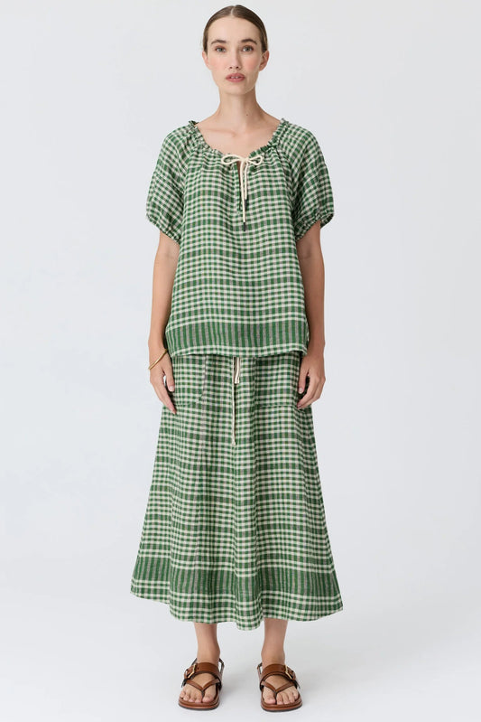 Lume Skirt / Gingham