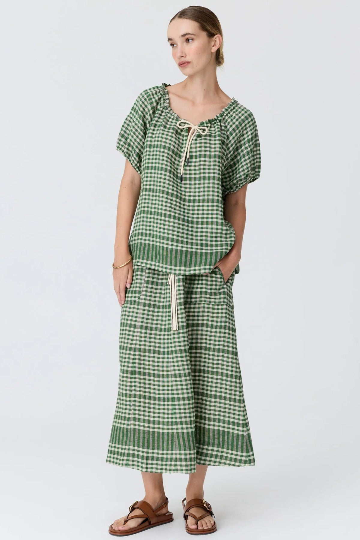 Lume Skirt / Gingham