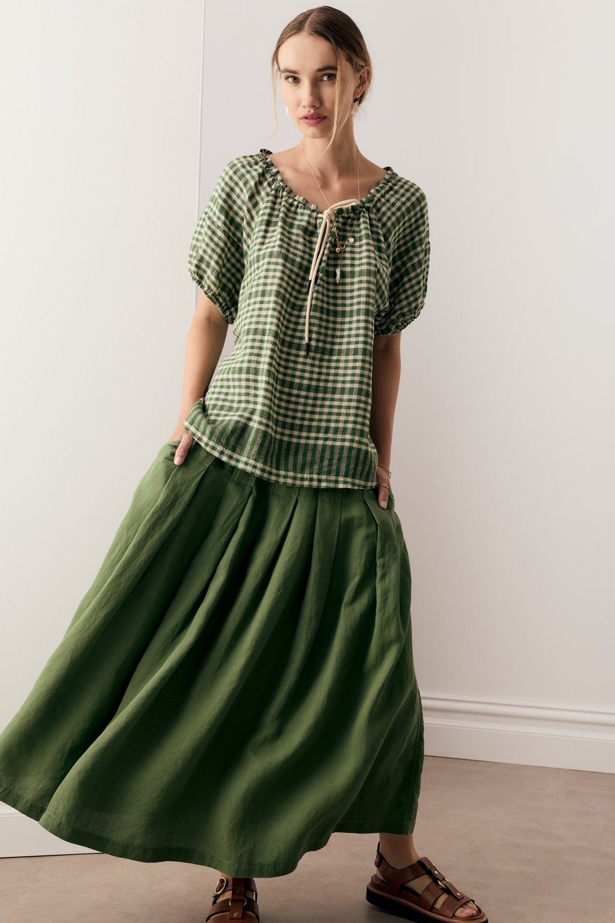 Lume Top / Gingham