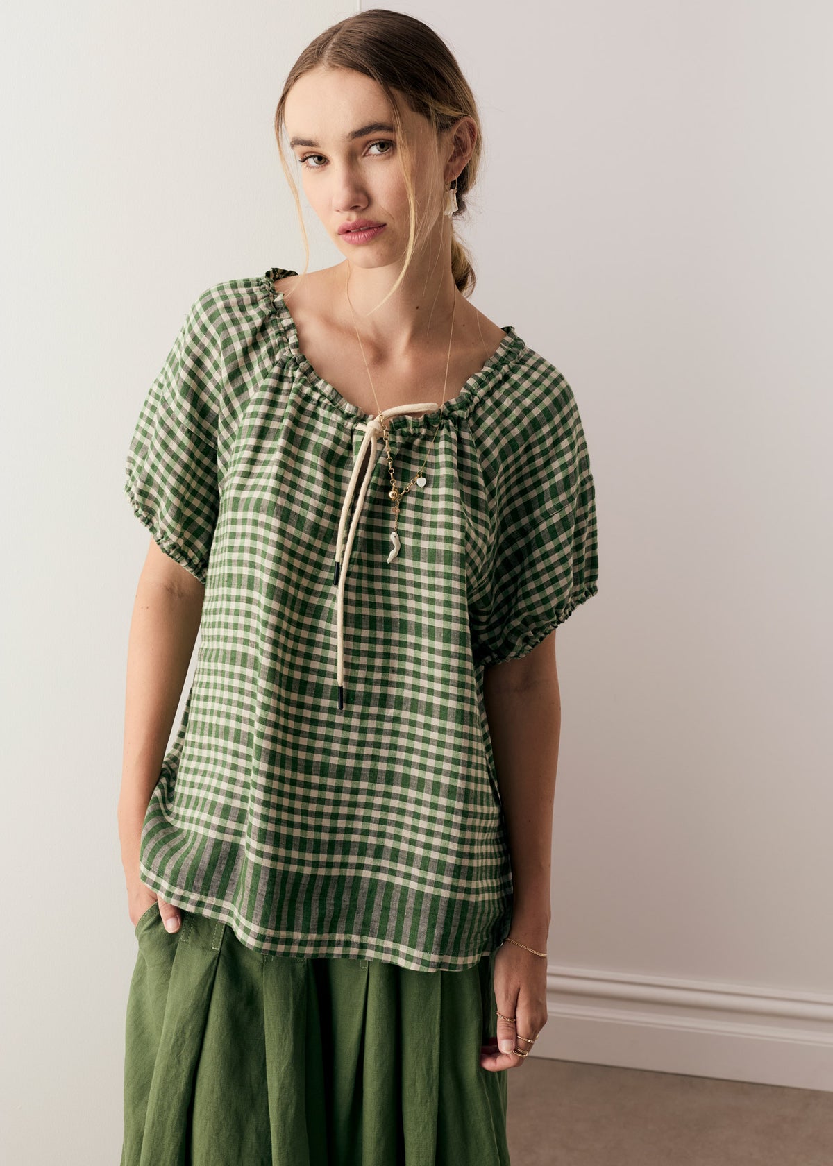 Lume Top / Gingham