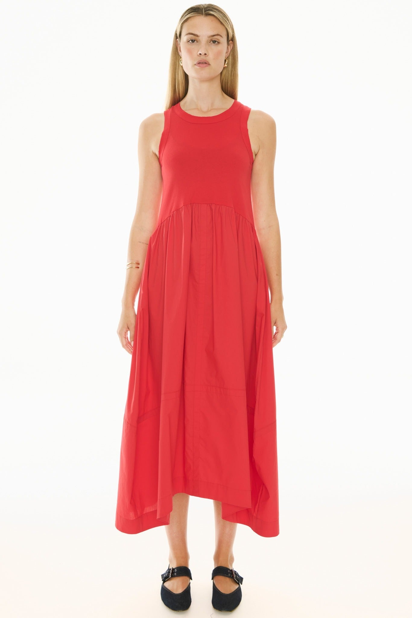 Belle Tank Dress / Red