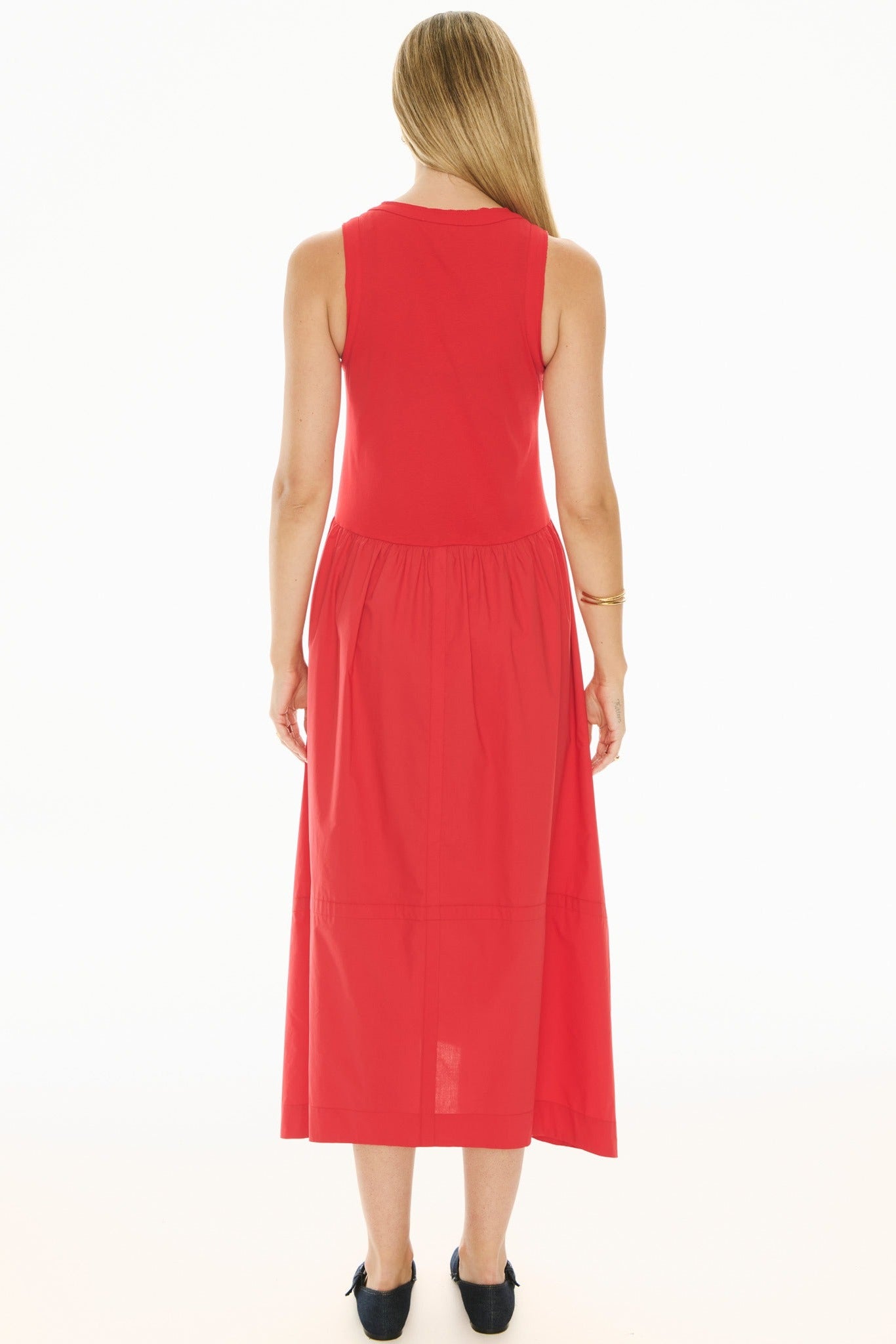 Belle Tank Dress / Red