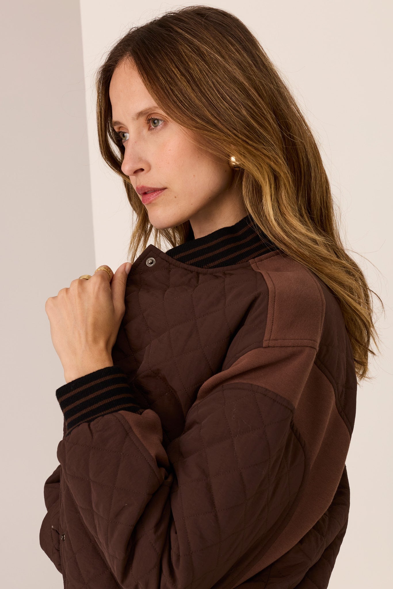 Cassidy Varsity Jacket / Choc-Choc