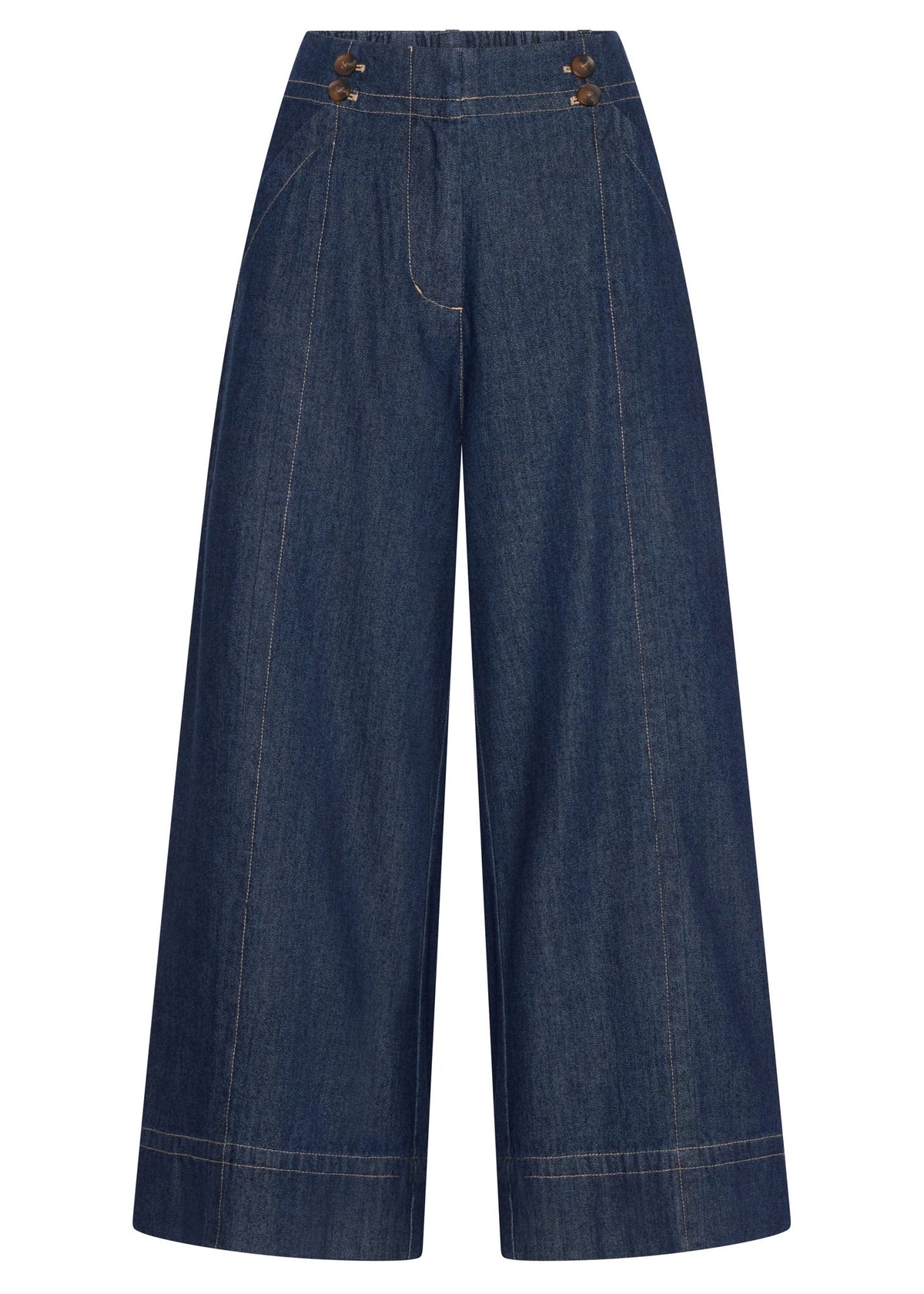Anise Crop Pant / Denim