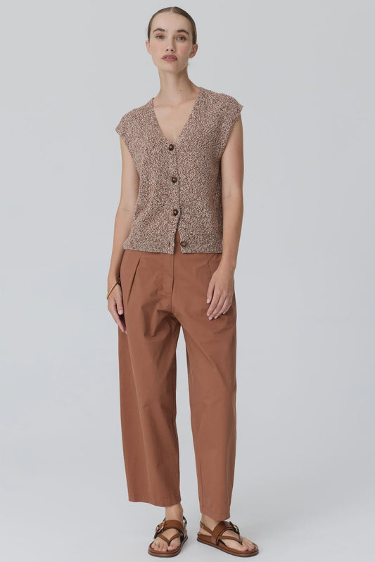 Alma Barrel Pant / Toffee