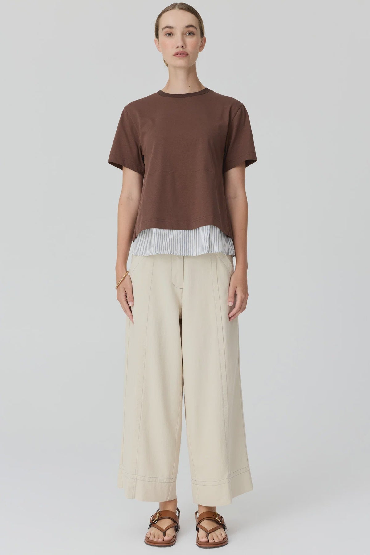 Mirel Multimedia Tee / Choc