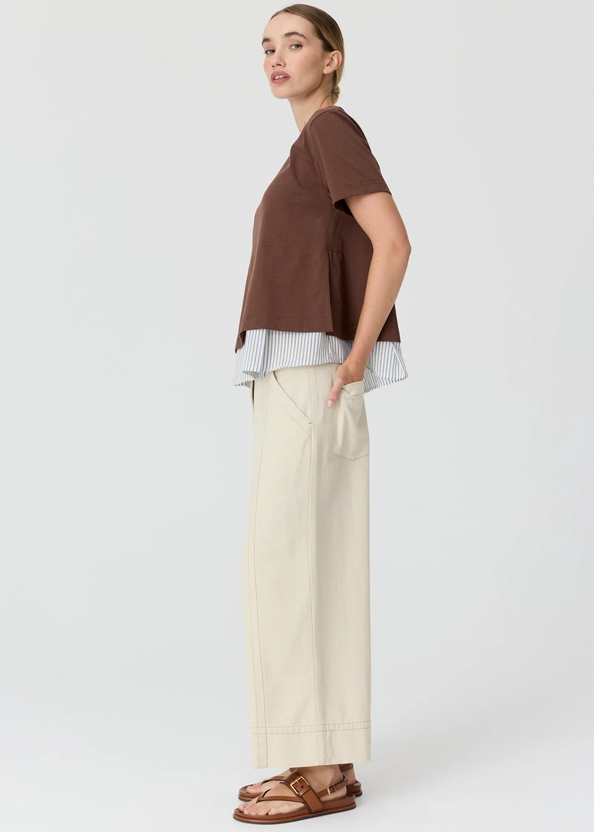 Mirel Multimedia Tee / Choc