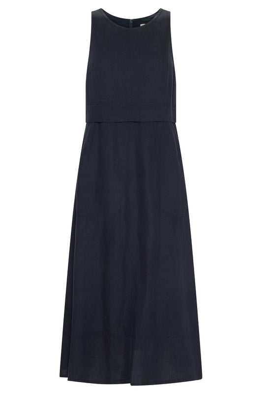 Frankie Double Layer Dress / Ink